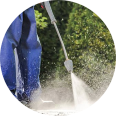 Patio and path cleaning