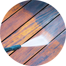 Patio and path cleaning