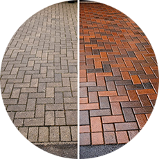 Patio and path cleaning